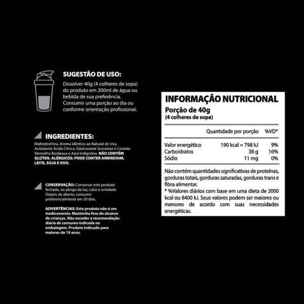 Maltodextrin Boost Energy 1kg - Dark Lab - Imagem 5