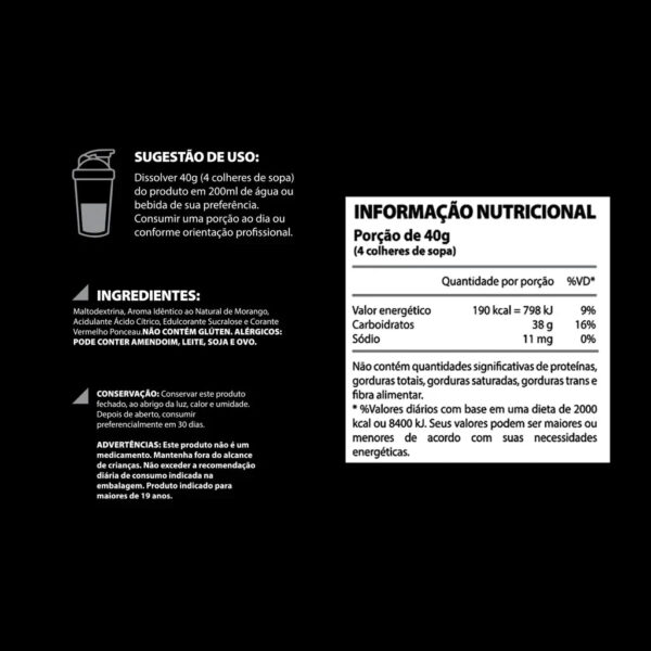 Maltodextrin Boost Energy 1kg - Dark Lab - Imagem 7