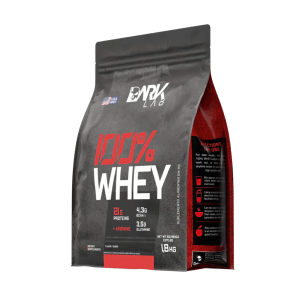 100% Whey Protein 1,8KG - Dark Lab - Imagem 3