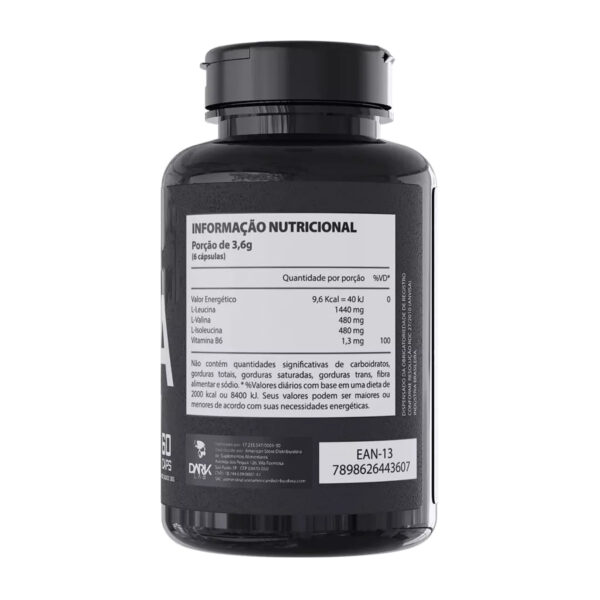 BCAA 3:1:1 60 Capsulas - Dark Lab - Imagem 3