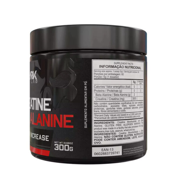 Creatina + Beta Alanina 300g - Dark Lab - Imagem 2