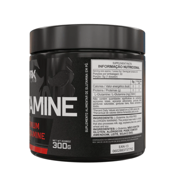 L-Glutamine 300g - Dark Lab - Imagem 2