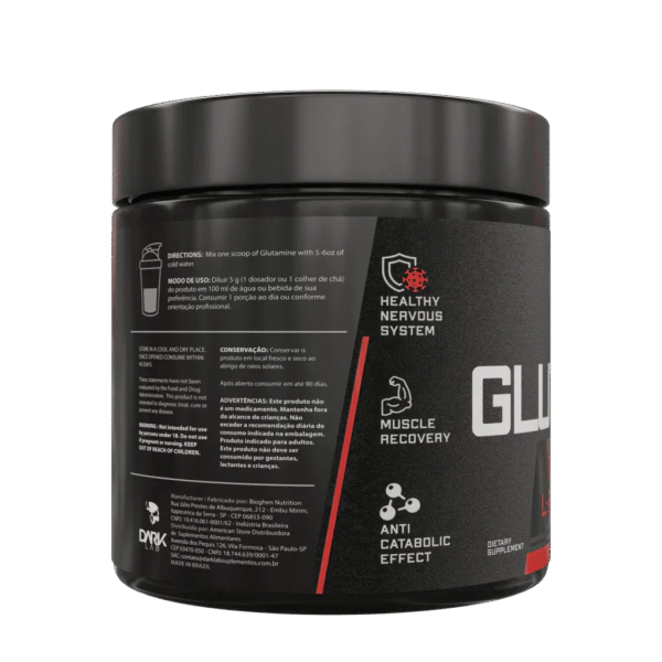 L-Glutamine 300g - Dark Lab - Imagem 3
