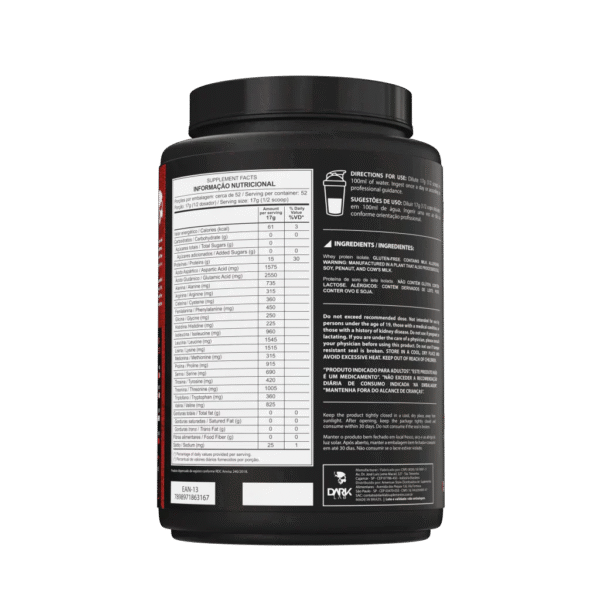 Iso Whey Zero 0 Carb 900g - Dark Lab - Imagem 3
