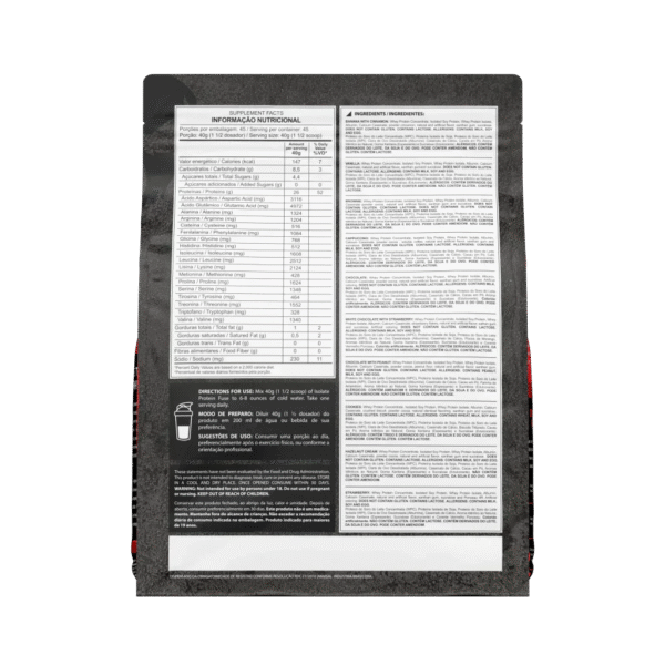 Isolate Protein Fuse 1,8Kg + Therma Burn 120 Capsulas - Dark Lab - Imagem 2