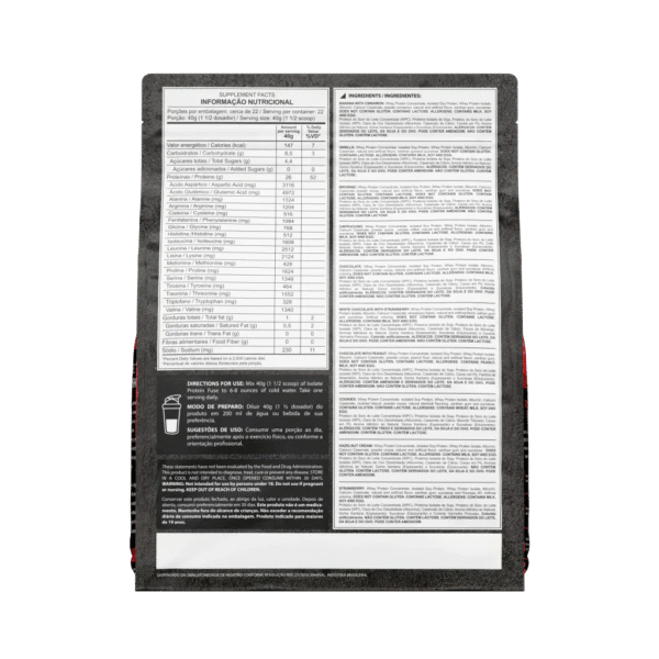 Isolate Protein Fuse 900g - Dark Lab - Imagem 4