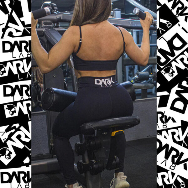 Legging Cós Alto e Transpassado - Dark Lab - Imagem 2