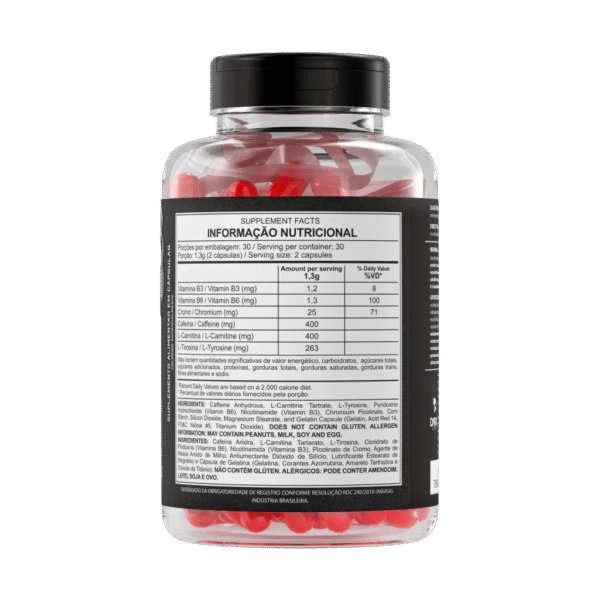 Termogênico Dark Mamba 60 capsulas - Dark Lab - Imagem 2