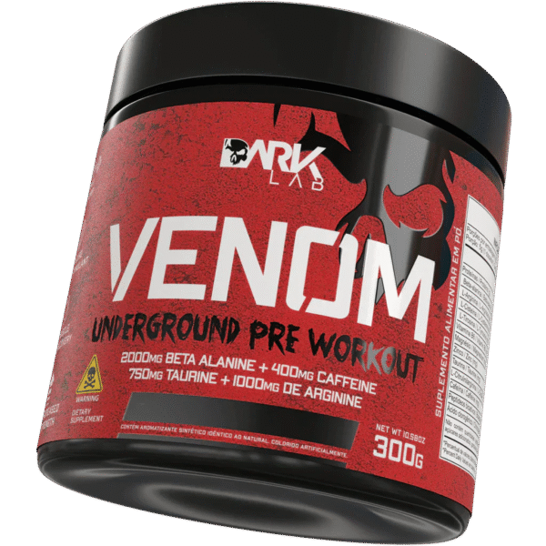 Pré-Treino Venom Underground Pre Workout 300g - Dark Lab - Imagem 3