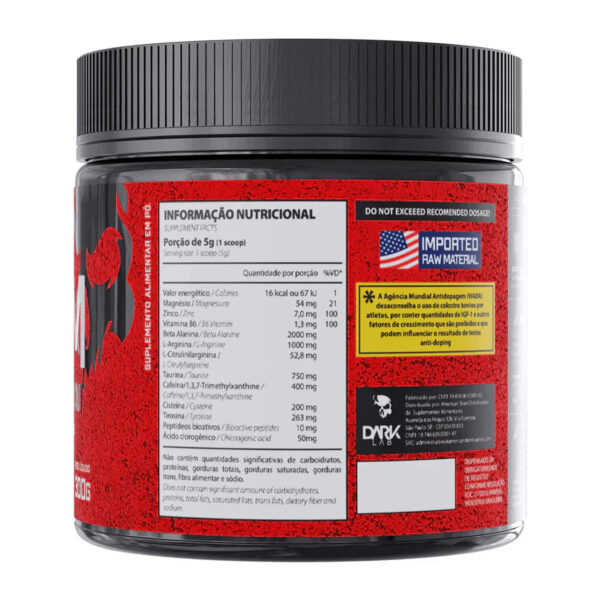 Creatina Pura 1kg + Venom Pré Workout 300g + Coqueteleira Premium 700ml Dark Lab - Imagem 4